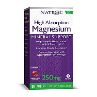 Магний Natrol Magnesium High Absorption 250 мг 60 таб