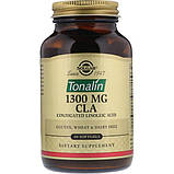 Тоналин (КЛК) Solgar Tonalin 1300 mg CLA 60 капсул, фото 4