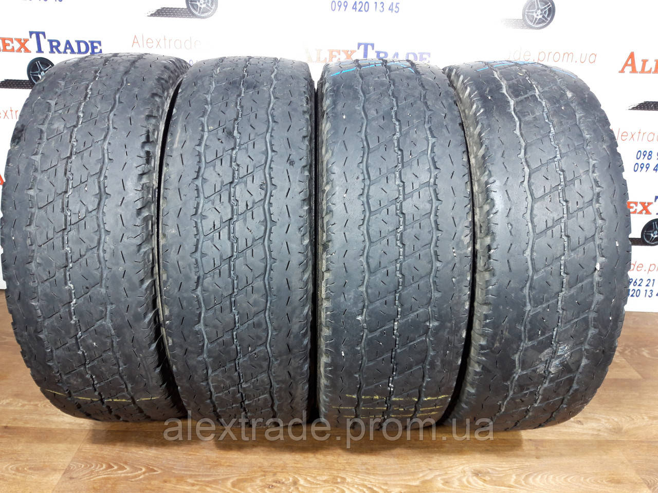 Літні легковантажні бу шини 215/70 R15С Bridgestone Duravis R630