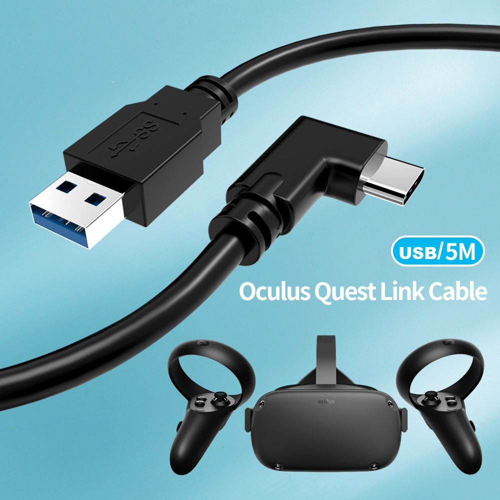 Кабель USB 3.2 - type С, 5 метрів, кабель Oculus Link для Oculus Quest / Oculus Quest 2