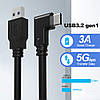 Кабель USB 3.2 - type С, 3 метрів, кабель Oculus Link для Oculus Quest / Oculus Quest 2, чорний, фото 6