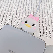 Захист від перетирання, органайзер для кабелю Lightning, Type C, Micro USB Alitek Animals Лев, фото 4