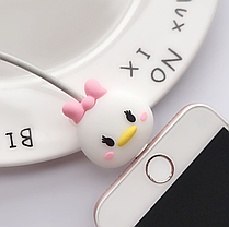 Захист від перетирання, органайзер для кабелю Lightning, Type C, Micro USB Alitek Animals Лев, фото 5