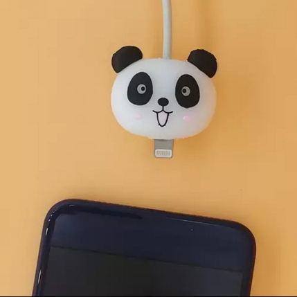 Захист від перетирання, органайзер для кабелю Lightning, Type C, Micro USB Alitek Animals Лев, фото 3