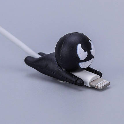 Захист від перетирання, органайзер для кабелю Lightning, Type C, Micro USB Alitek Animals Лев, фото 3