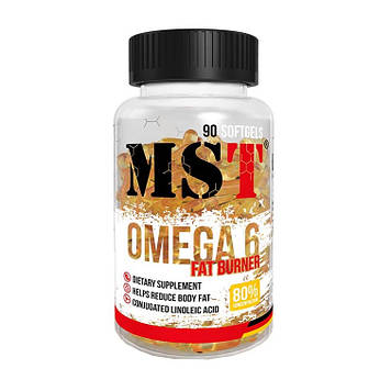 Омега 6 Кон'югована лінолева кислота MST Omega 6 Fat Burner (90 softgels)