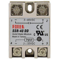 Твердотельное реле SSR 40А DC-DC SSR-40DD Fotek 2005-03514