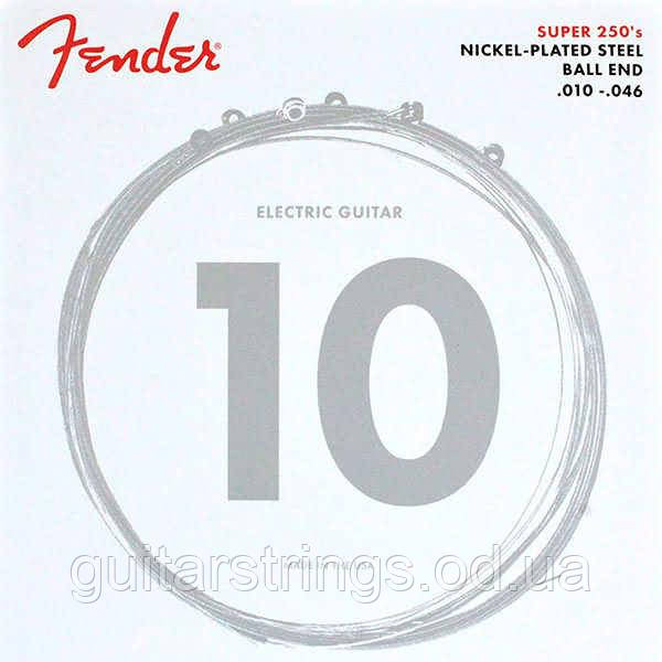 Струны Fender 250R Nickel-Plated Steel 10-46 Regular