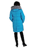 Куртка пальто жіноча зимова подовжена, різних кольорів, модель Love, розміри від 42 до 66, фото 4