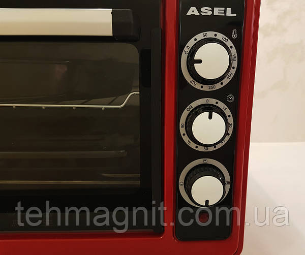 Духовка Электрическая Печь ASEL AF-33-23 Red 33L С Доставкой По.