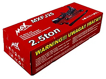 Домкрат гідравлічний Max MXFJ 25 підкатний низькопрофільний 2,5тонн, фото 5