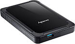 Внешний жесткий диск 1TB Apacer AC532 2.5" USB 3.2 black (AP1TBAC532B-1), фото 3
