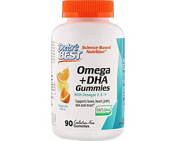 Omega + DHA with Omega 3-6-9 90 gummies