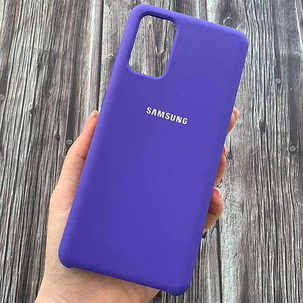 Чохол для Samsung Galaxy S20 Plus Silicone Case з мікрофіброю накладка силіконовий чохол на самсунг с20 плюс фіолетовий, фото 2