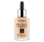 Тональний крем Catrice HD Liquid Coverage Foundation (005 Ivory Beige), 30 мл