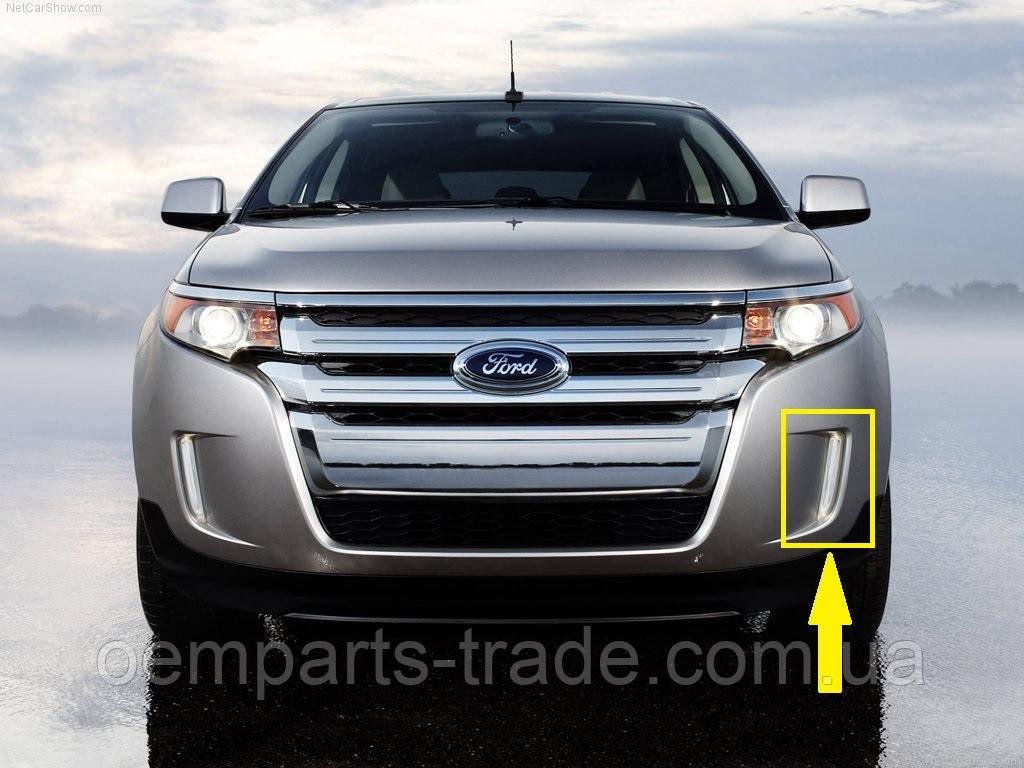 Дневной ходовой огонь ДХО LED левый FORD EDGE (2011-2014г.) новый оригинал - фото 7 - id-p1333128348