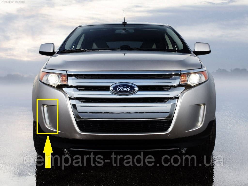 Дневной ходовой огонь ДХО LED правый FORD EDGE (2011-2014г.) новый оригинал - фото 4 - id-p1333132150