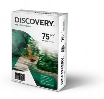 Папір офісний А4, 75 г/м2, Discovery, 500 аркушів