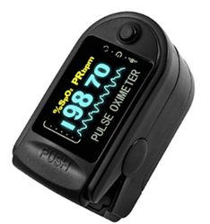 Пульсометр оксиметр на палець Fingertip Pulse Oximeter LK88