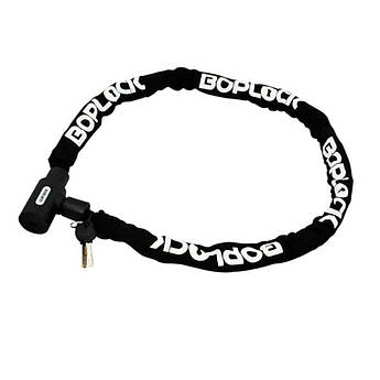 Велозамок BOPLOCK TY753 CHAIN LOCK 8X1300 мм black