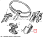 64221-3444234 Кожух рульової колонки МАЗ нижній, фото 5