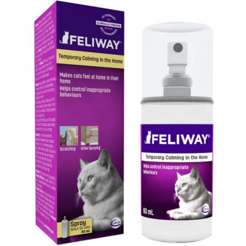 Ceva (Сева) Feliway Classic - Спрей для коррекции поведения у кошек 60 мл - фото 1 - id-p1333160213
