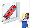 Двостороння магнітна щітка для миття вікон Magnet Glass Cleaner The Glider | магнітний скребок для скла, фото 2