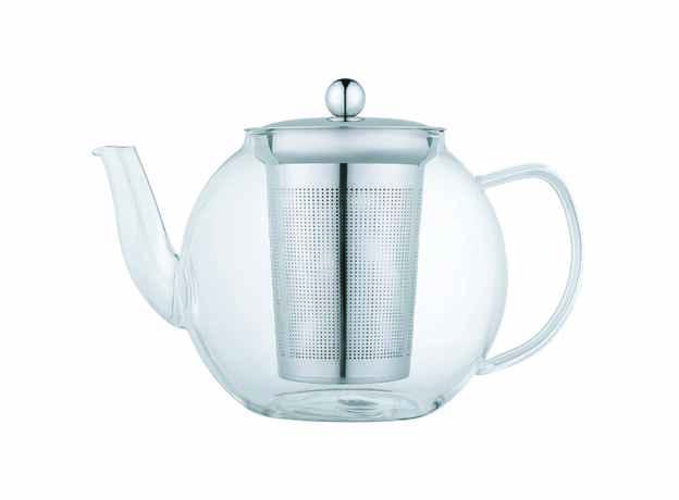 Чайник - заварник Con Brio CB-6310 (1000 мл) скло | заварювальний чайник | керамічний чайник Con Brio