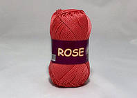 Пряжа хлопковая Vita Cotton Rose, Color No.4256 красный корал