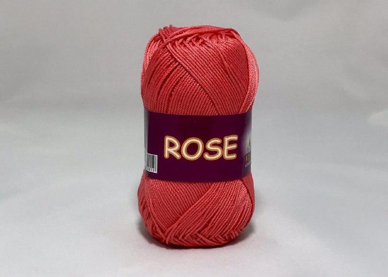 Пряжа хлопковая Vita Cotton Rose, Color No.4256 красный корал - фото 1 - id-p1333214051