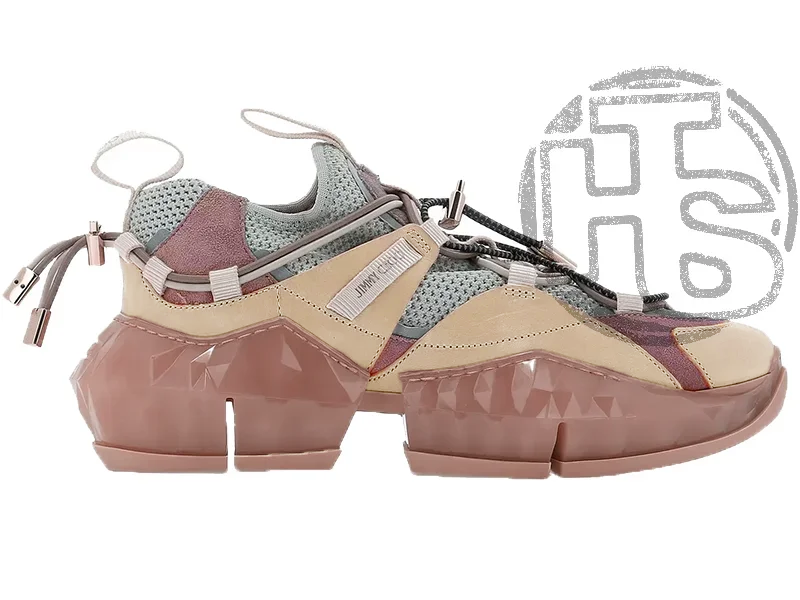 Жіночі кросівки Jimmy Choo Diamond Trail Pink 21JC