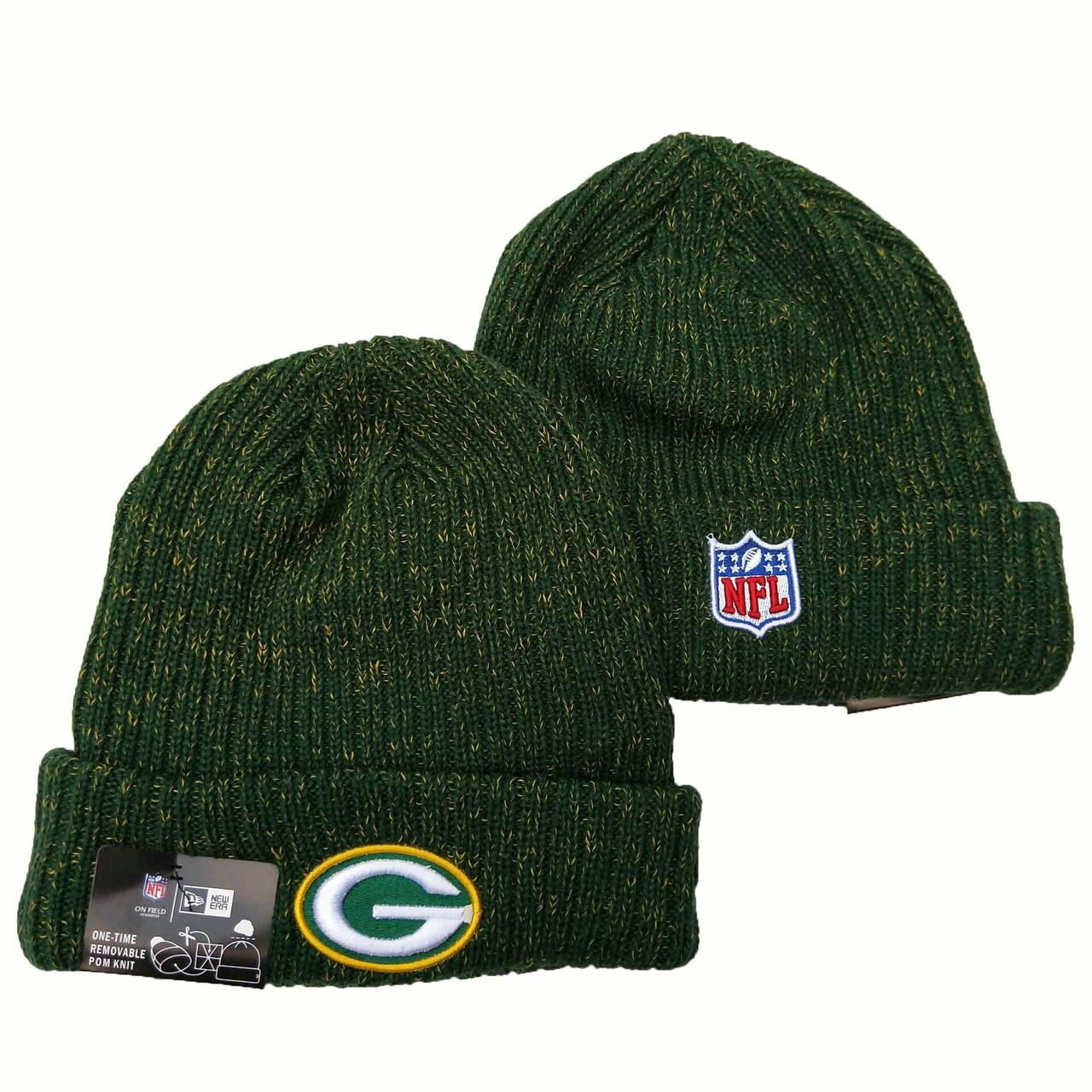 Шапка зимняя Green Bay Packers / SPK-082 - фото 1 - id-p393910831