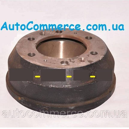 Барабан гальмівний JAC 1020 (Джак 1020), фото 2