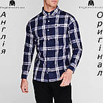 Сорочка чоловіча в клітку Kangol (Кангол) з Англії - на довгий рукав, фото 3