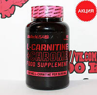 Карнітин: BioTech L-Carnitine chrome || 60caps