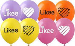 Латексні повітряні кульки Likee 12"