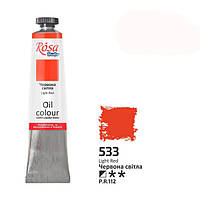 Краска масляная Rosa Studio 60 мл Красная светлая 326533