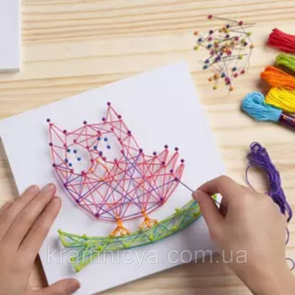 Набор для творчества STRING ART Бабочка (STRA-01-01U) - фото 9 - id-p1333312605