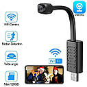 Міні Wifi IP камера U22 з нічним баченням. AP hotspot. V380 Pro, фото 2