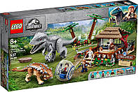 Лего Lego Jurassic World Индоминус-рекс против анкилозавра 75941