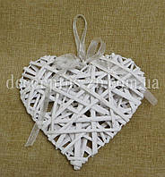 Підвіска з лози "Серце" 20*19см