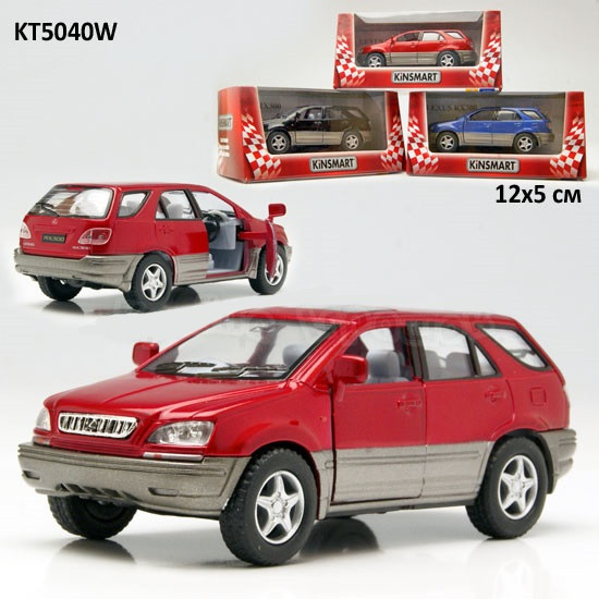 Lexus RX300 машина металева інерційна модель KINSMART 5040