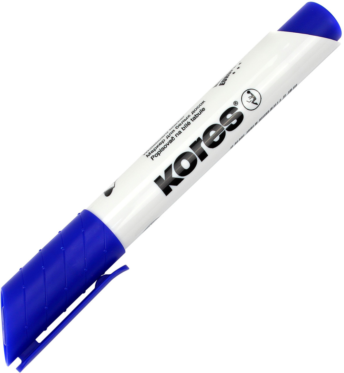 Маркер "Kores" №K20833 1-3мм для дошки синій(12)