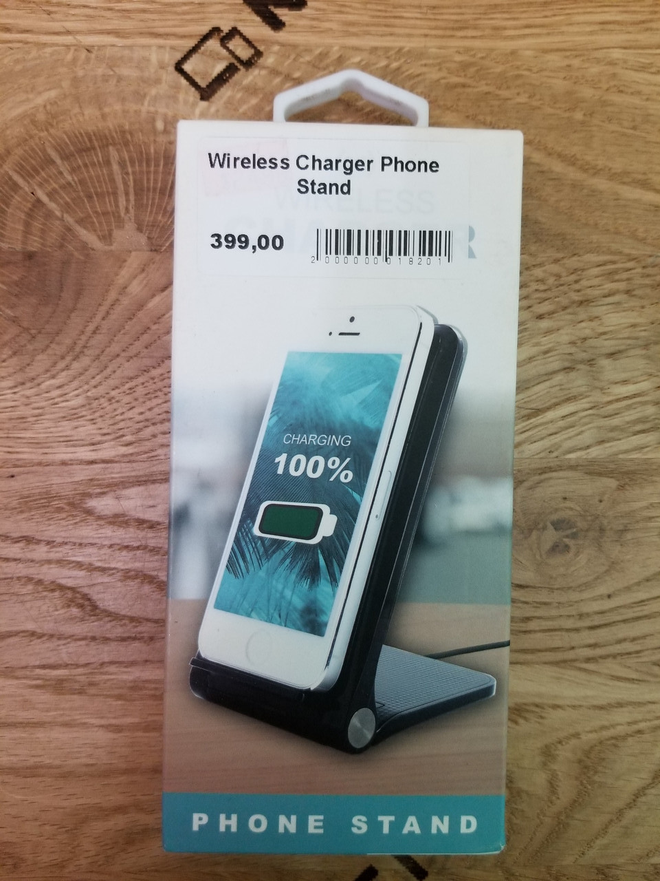 Бездротовий зарядний пристрій Wireless Charger Phone Stand (NEW)