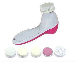 Апарат для чищення обличчя і тіла 5 in 1 Beauty Care Massager MY-8782 Рожевий (m320)