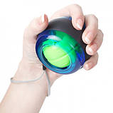 Еспандер кистьовий Powerball, гіроскопічний тренажер для кисті рук Павербол, фото 5