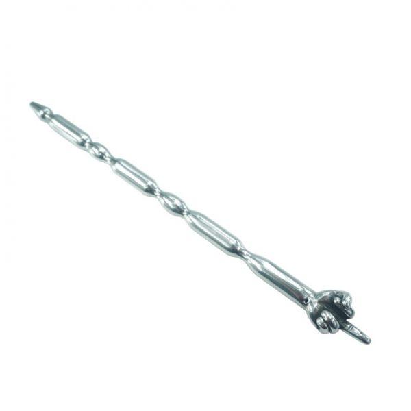 Бдсм катетер для чоловічої уретри з жестом Fuck