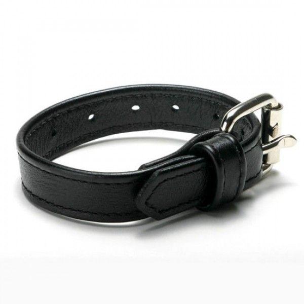 Шкіряний Бдсм фіксатор-ремінець на пеніс