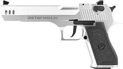 Пістолет стартовий Retay Eagle XU. Колір — chrome