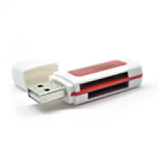 Універсальний кардрідер 4в1 Merlion crd-5rd tf/Micro sd, usb2.0, Green, oem Q50
